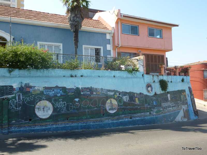 Street Art of Cerro Alegre Valparaiso