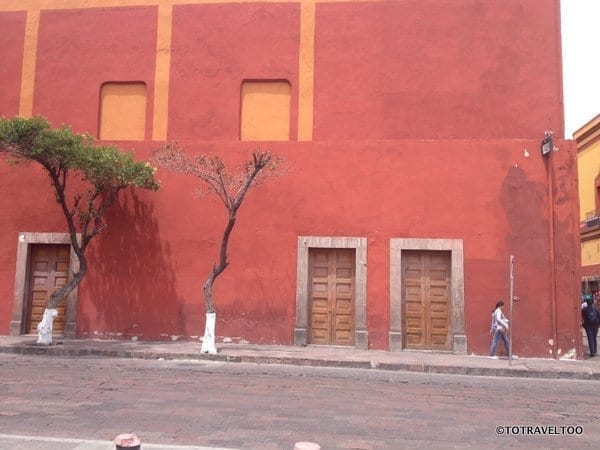 Queretero in Mexico colourful architecture