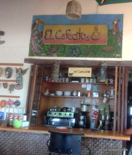 Our favourite coffee place in Zihuatanejo