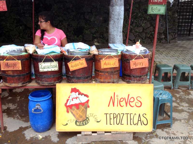 Local Artisan Ice Cream Stall