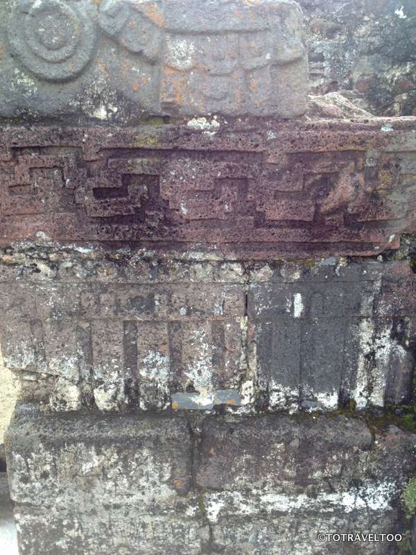 Aztec Inscriptions Can be Found All Over The Pyramid at Tepozteco