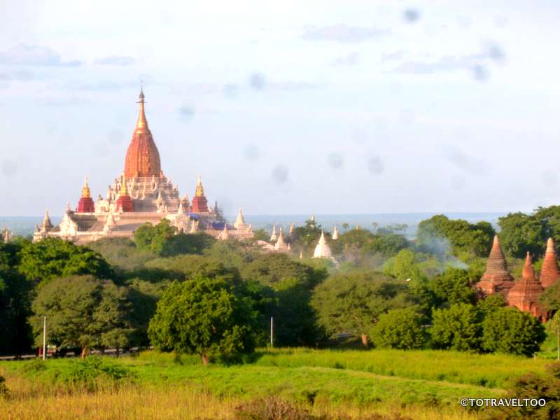 Ananda Pagoda in Bagan Myanmar