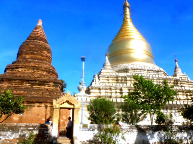 Myazedi Pagoda Bagan Myanmar