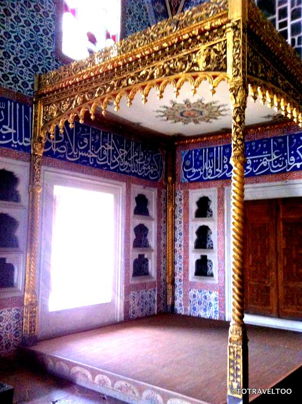 Private Chamber of Sultan Murad III at Topkapi Palace