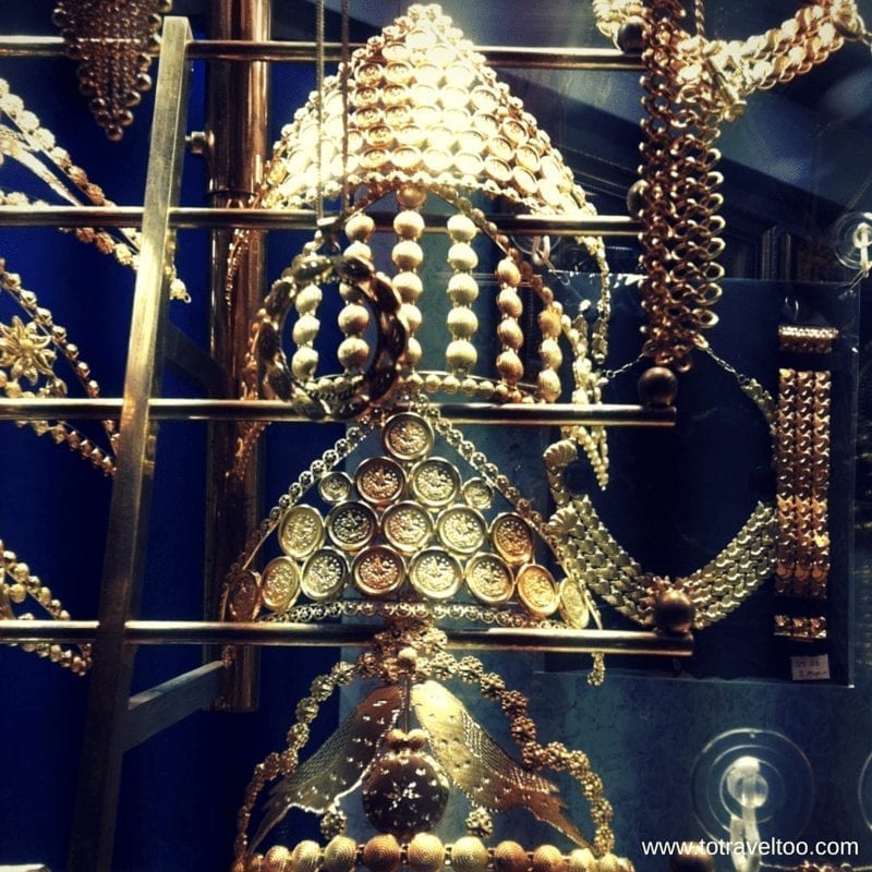 Jewellery Shops in the Grand Bazaar in Istanbul