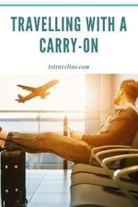 travelling with a carry on