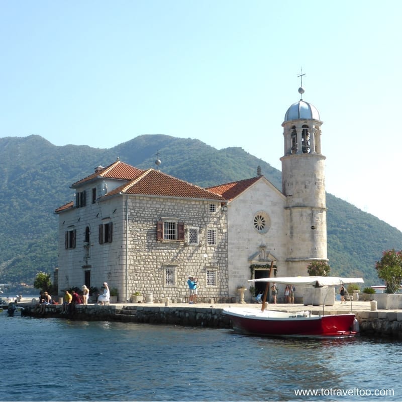 Kotor Bay Lady of the Rocks Montenegro