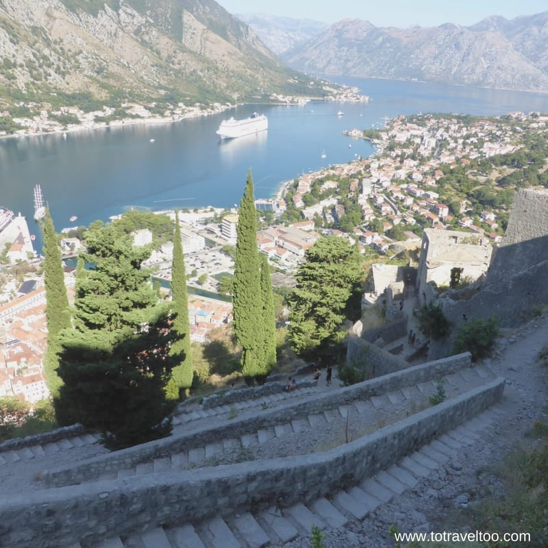 Heading Back Down The Fort of Kotor