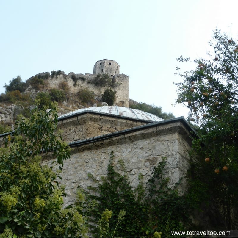 The Fort in Pocitelj in Bosnia