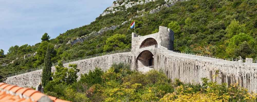 Ston's Wall in Croatia