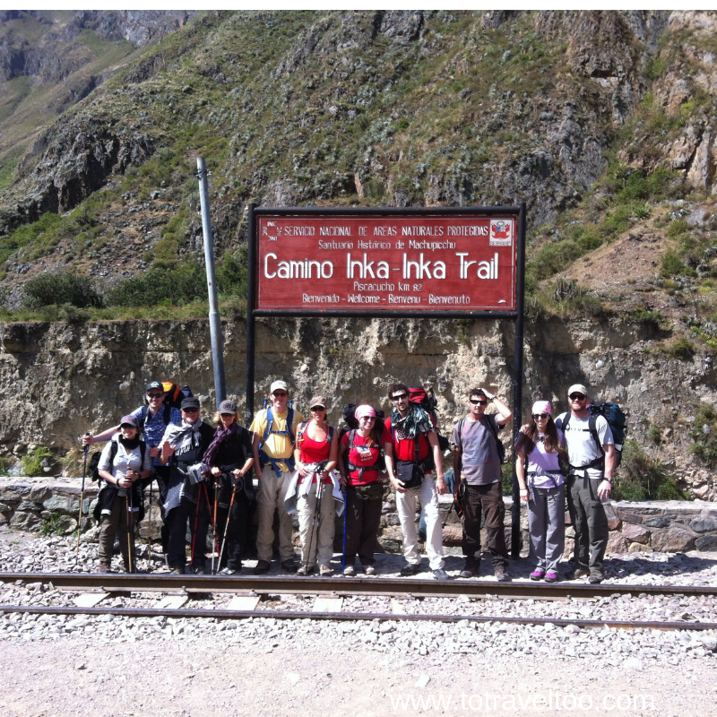 Inca trail to Machu Picchu