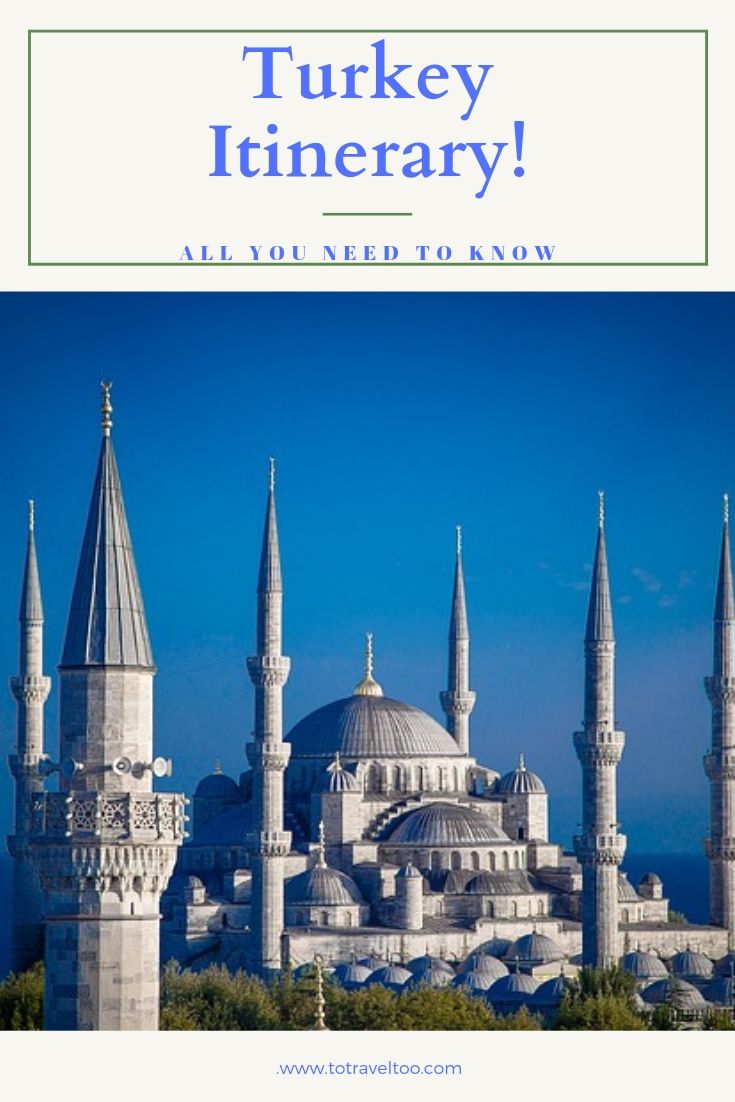 Turkey Itinerary