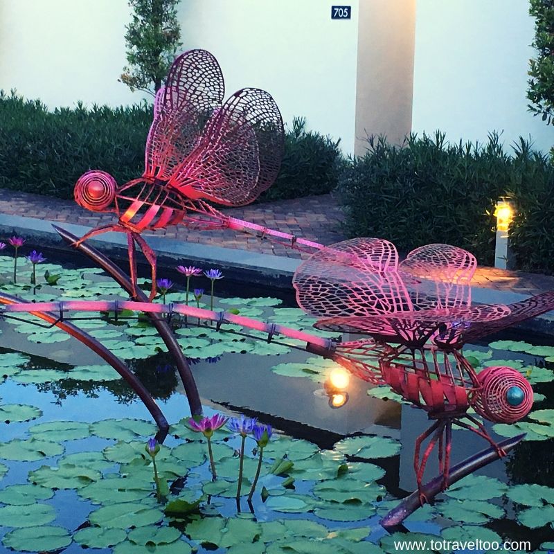 Dragonflies at Pullman Danang Beach Resort - luxury escape in Vietnam