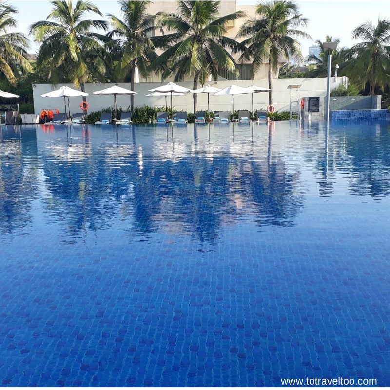 Swimming Pool at the Pullman Danang Beach Resort - luxury escape in Vietnam