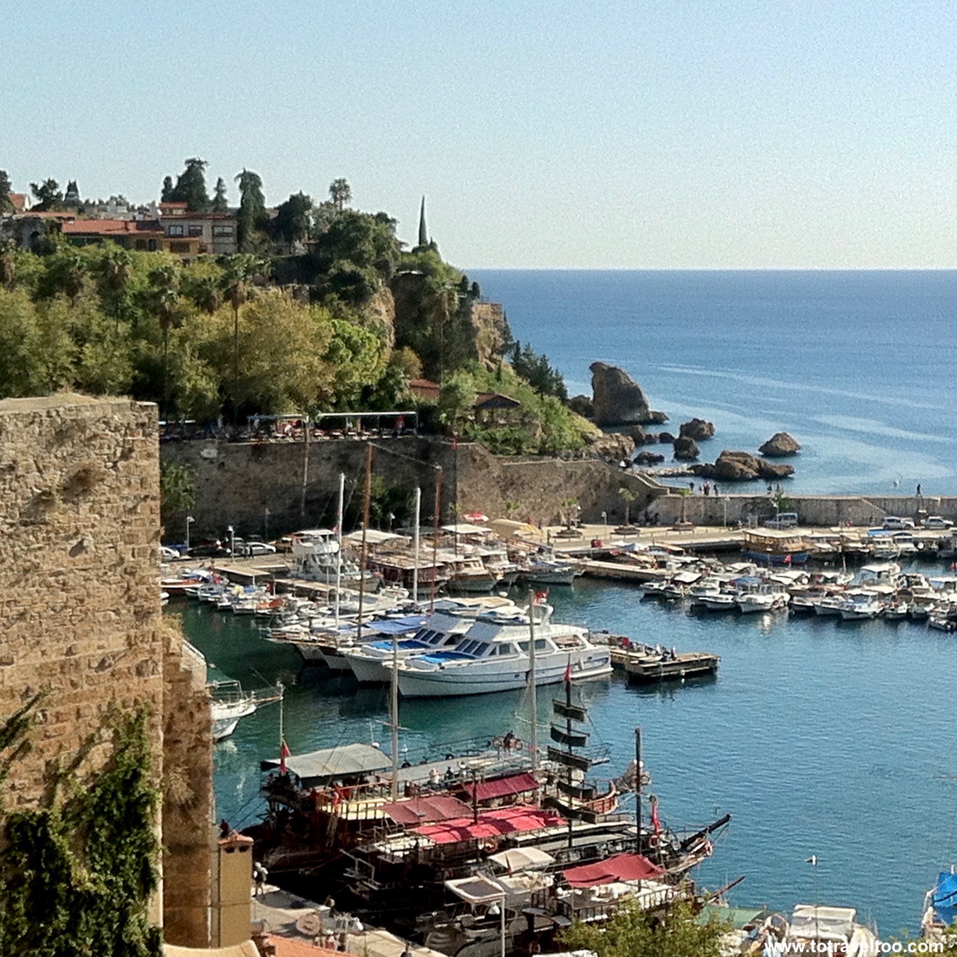 The harbour of Antalya