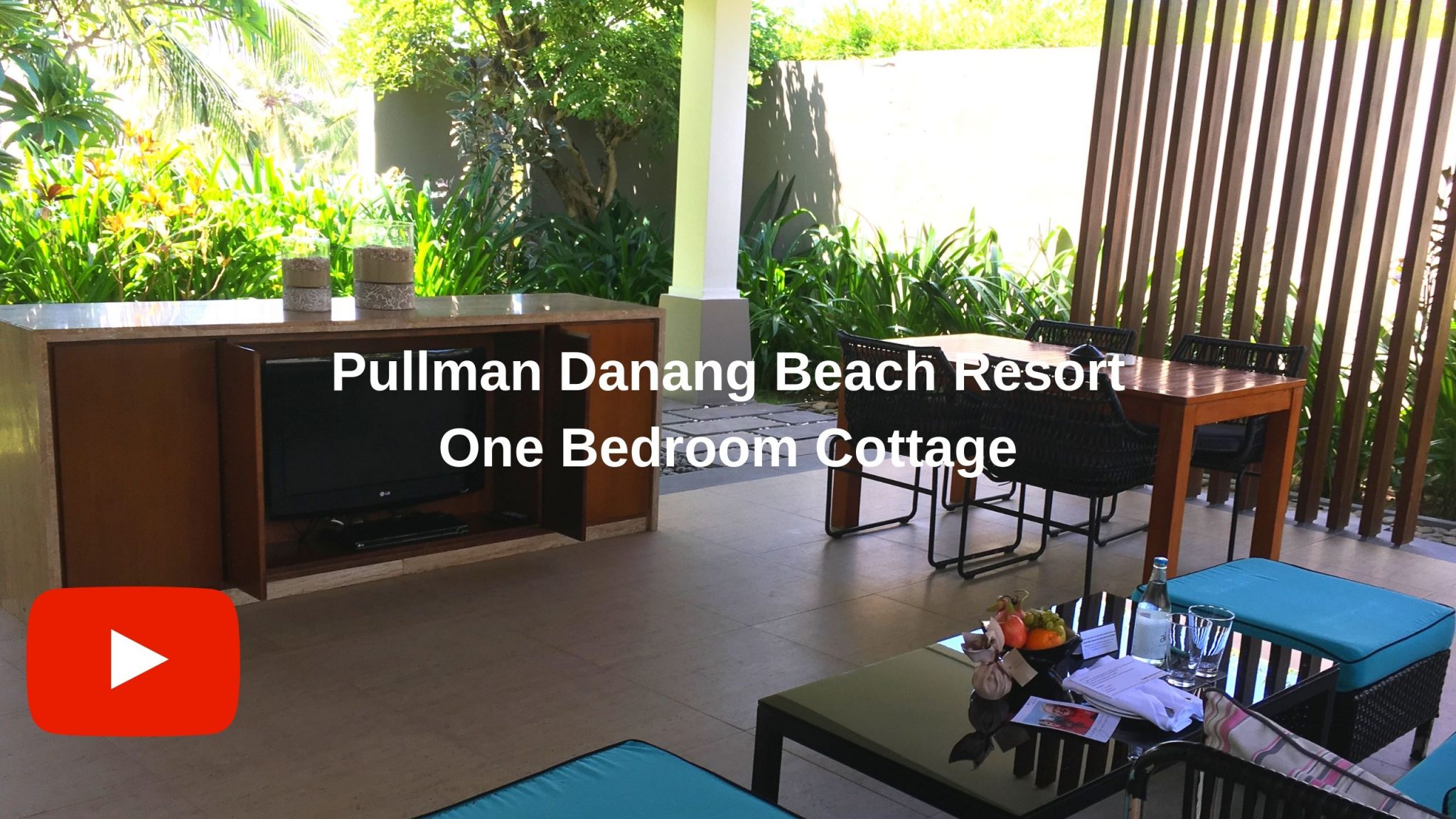 Youtube video on one bedroom cottage at Pullman Danang Beach Resort