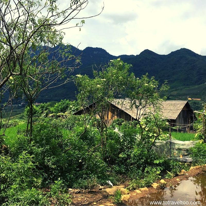 Village in the Ta Giang Phin