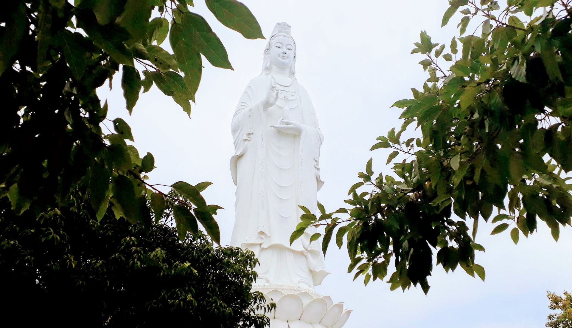 Lady Buddha at the Linh Ung Pagoda Complex