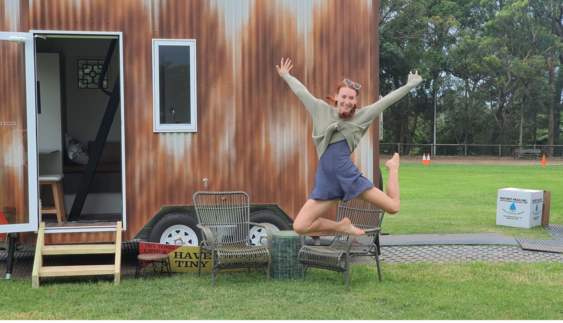 fun living in a tiny house