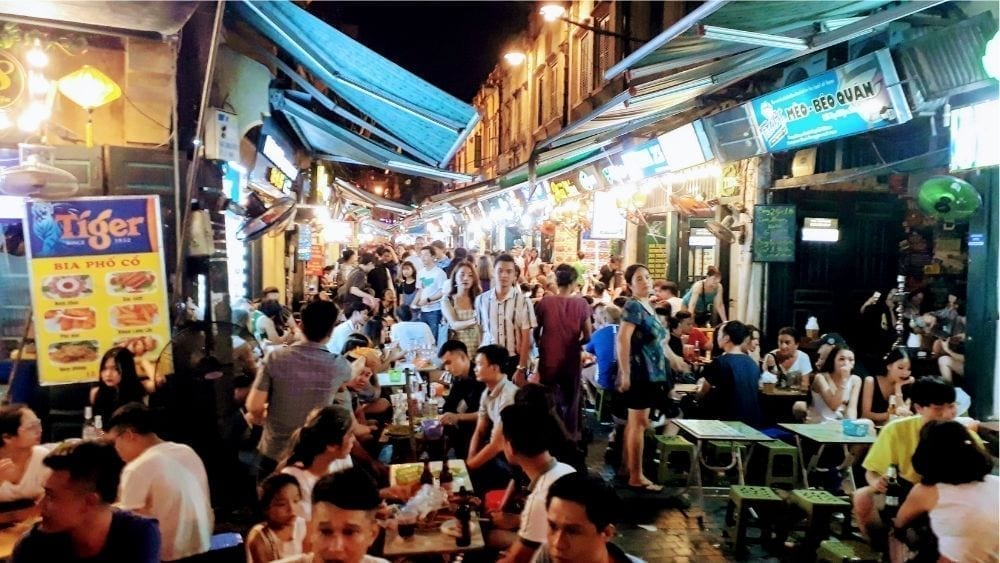 Beer Street - Ta Hien Street Hanoi