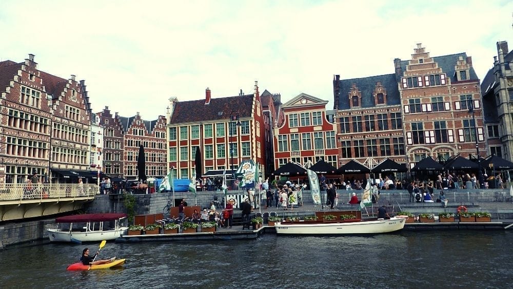 Wander the canals of Ghent