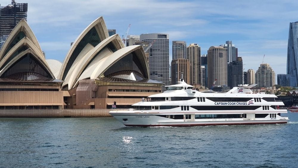 View of the Opera House from the Manly Ferry