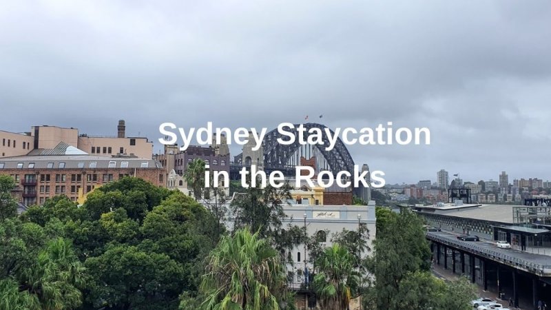 View of the Rocks in Sydney