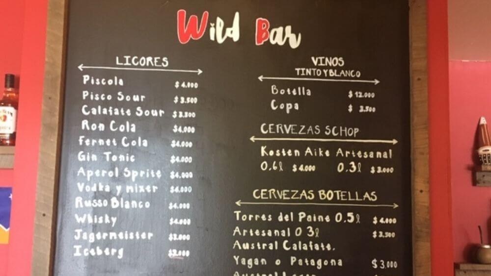 Wild Bar & Restaurant Puerto Natales