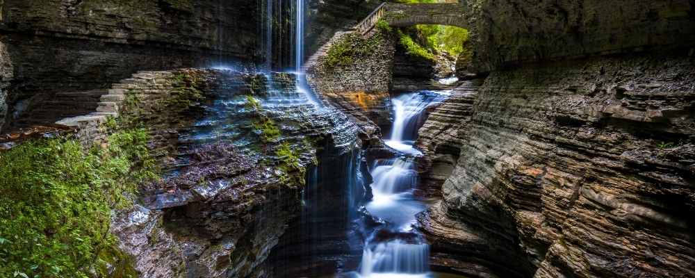 Waterfalls at Finger Lakes