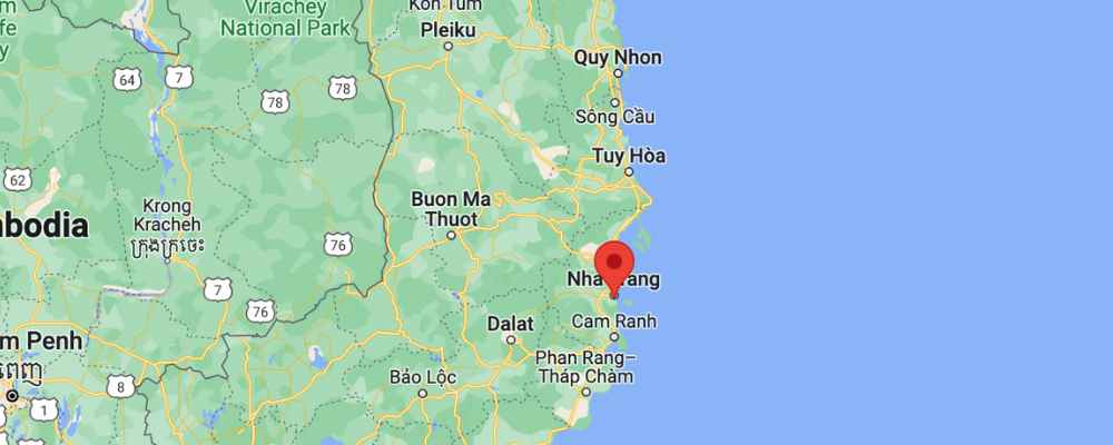 Nha Trang Map Location