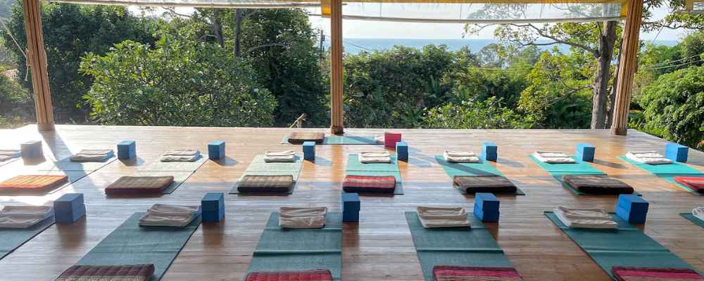 Yoga studio at Absolute Sanctuary
