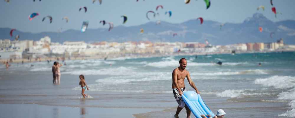 Kite surfing in Tarifa