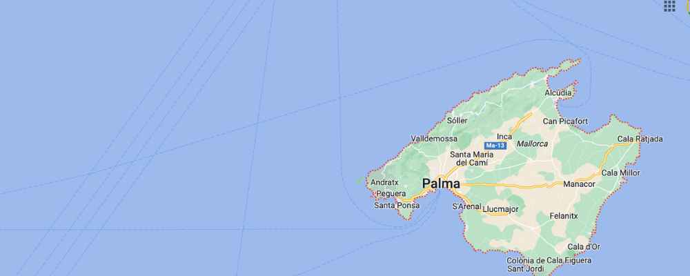 Map of Mallorca - 3 day itinerary Mallorca