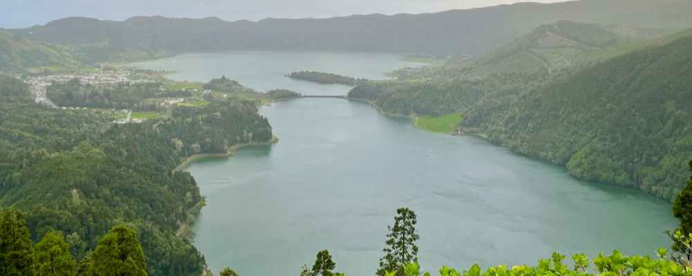 View from Vista do Rei overlooking Sao Miguel Island