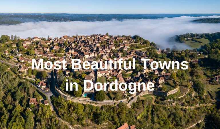 Most beautiful towns in Dordogne