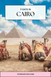 3 days in cairo itinerary