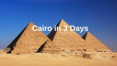 cairo in 3 days itinerary