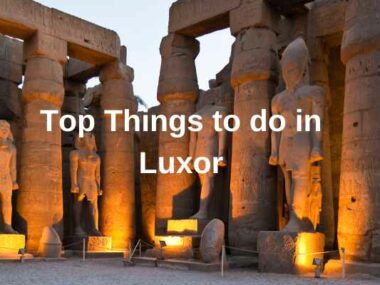 Top things to do in Luxor