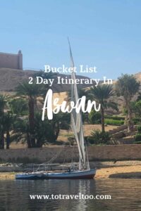 2 days in Aswan