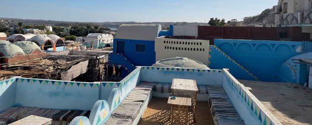 Rooftop of Nubian family home