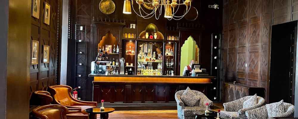 The Bar at the Old Cataract Hotel Aswan