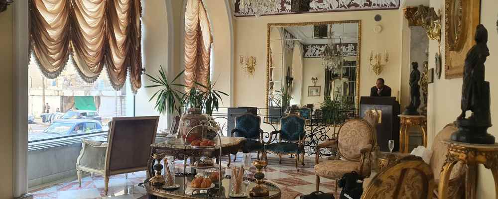 Afternoon tea on arrival at Paradise Inn Le Metropole Alexandria