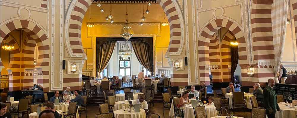 1902 Restaurant at the Old Cataract Hotel Aswan