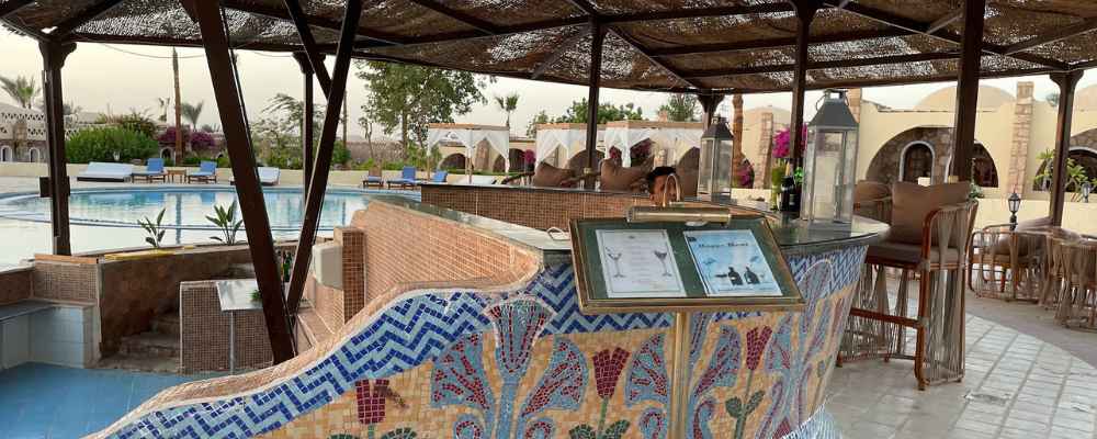The Pool Bar at the Seti Abu Simbel