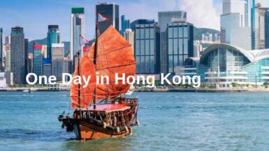 One day in Hong Kong